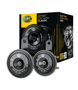 Set de bocinas Hella tipo disco serie S77