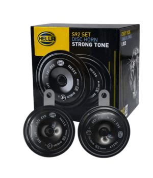 Set de bocinas Hella tipo disco serie S92