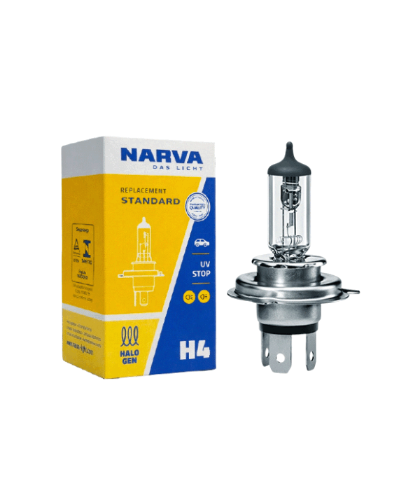 Bombillo halógeno NARVA standard H1/H3/H4/H8/H11