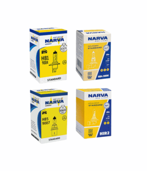 Bombillo halógeno NARVA standard 9004/9006/9007/9012