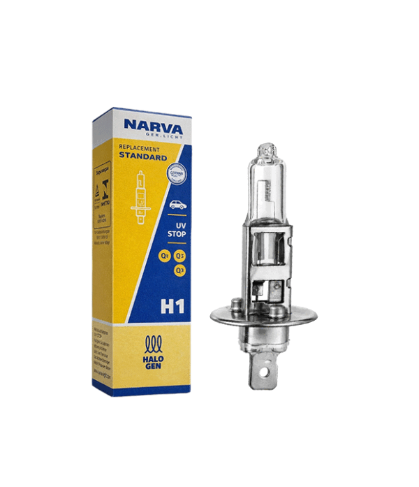 Bombillo halógeno NARVA standard H1/H3/H4/H8/H11