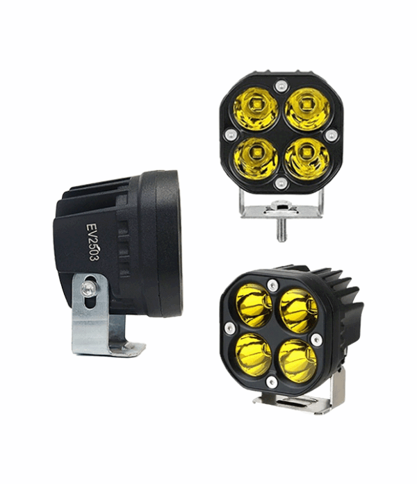 EXPLORUS2 Exploradoras led orustar de 3" blanca y amarilla