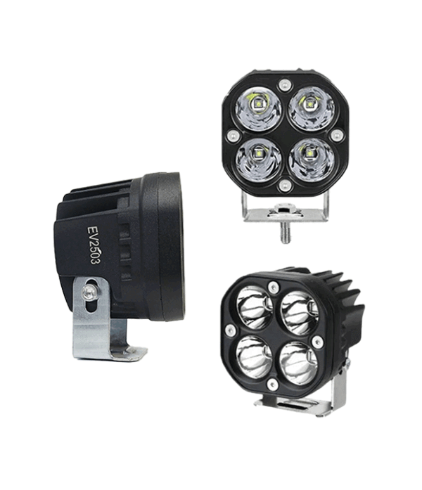 EXPLORUS3 Exploradoras led orustar de 3" blanca y amarilla