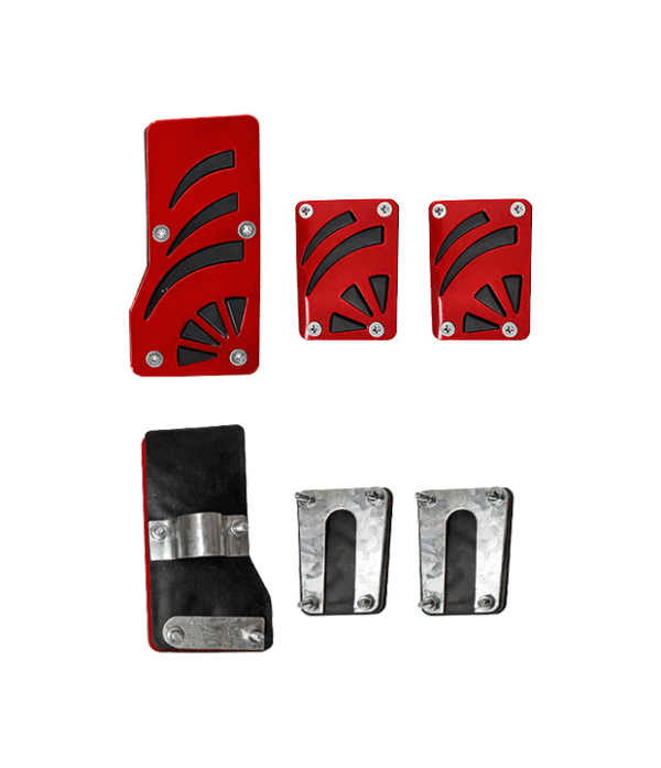 Pedal deportivo universal metálico para vehículo