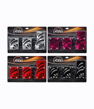 Pedal deportivo universal metálico para vehículo