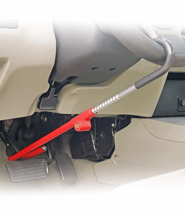 Seguro antirrobo para pedal / volante de vehículo