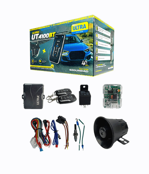 Sistema de alarma ultra UT4100-BT para vehículo