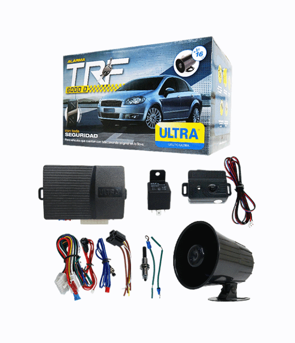 Sistema de alarma ultra TRF para vehículo