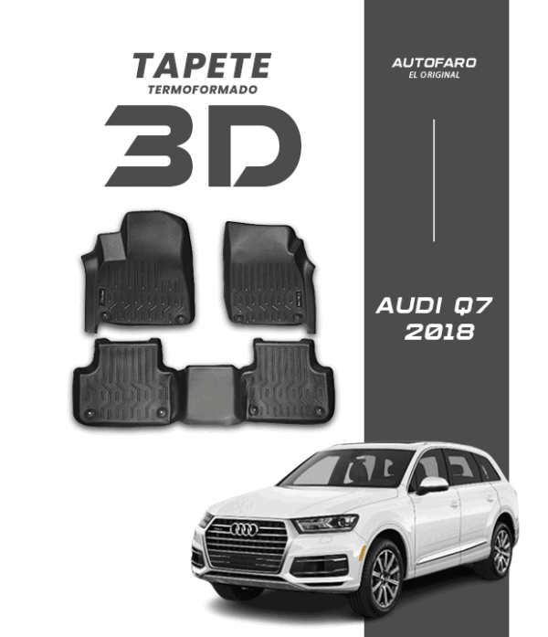 Tapete termoformado para AUDI Q7 2018