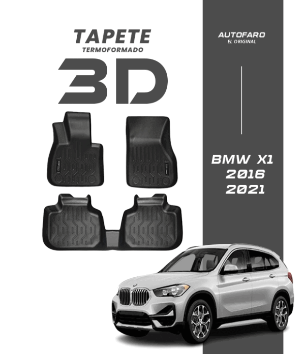 Tapete termoformado para BMW X1 2016-2021