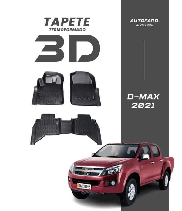 Tapete termoformado para CHEVROLET D-MAX 2021