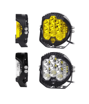 Exploradoras led 4X4 orustar de 4,5" / 6 ″ blanca y amarilla