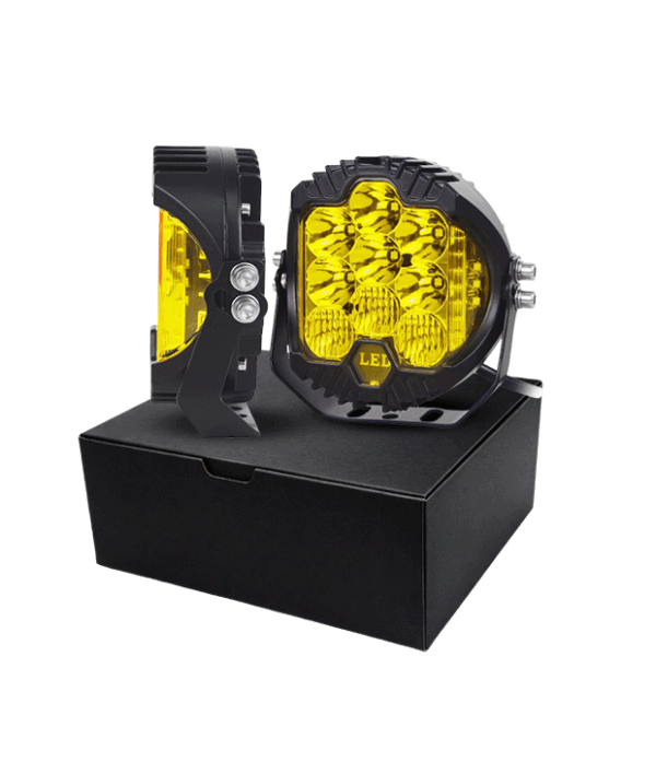 Exploradoras led 4X4 orustar de 4,5" / 6 ″ blanca y amarilla
