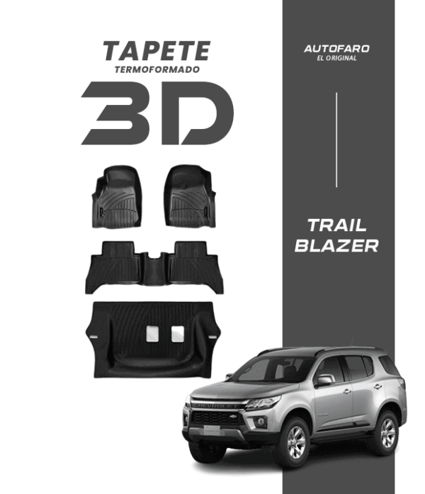Tapete termoformado para CHEVROLET TRAIL BLAZER 2017-2020