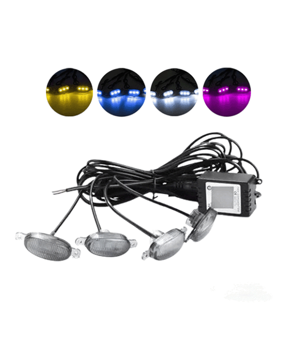 LUCESPERRGB1 Luces LED RGB para Rejilla Frontal de Vehículo