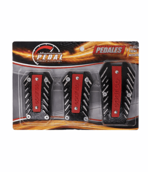 Pedales Universales Sparco para Carro en Aluminio y Plástico Antideslizantes