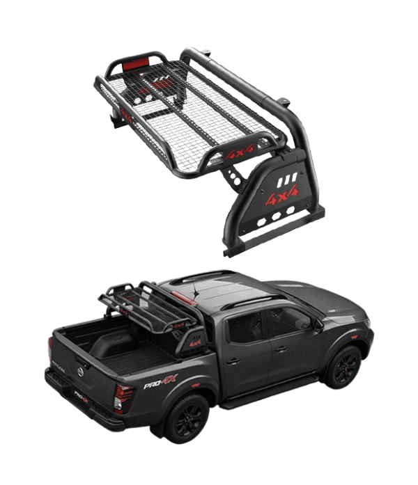 Barra Antivuelco 4x4 con Parrilla Portaequipaje